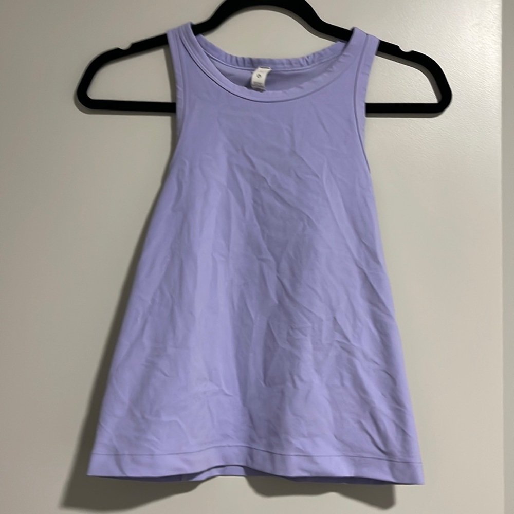 Lulu lemon lavender tank top work out